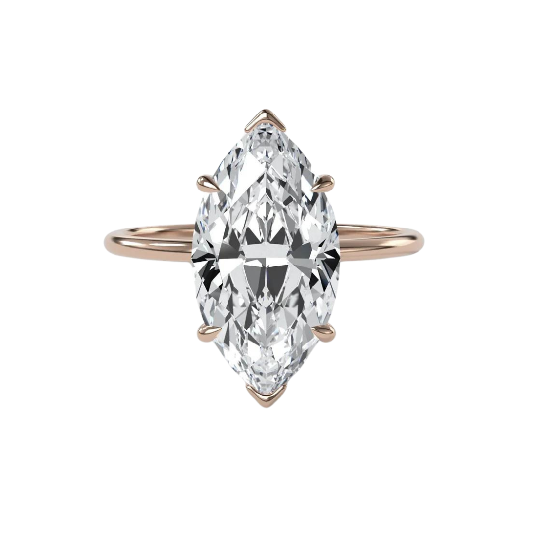 The Sleek Silhouette Solitaire Engagement Ring