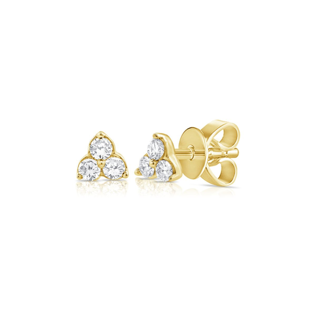 Petite Trio Stud Earrings