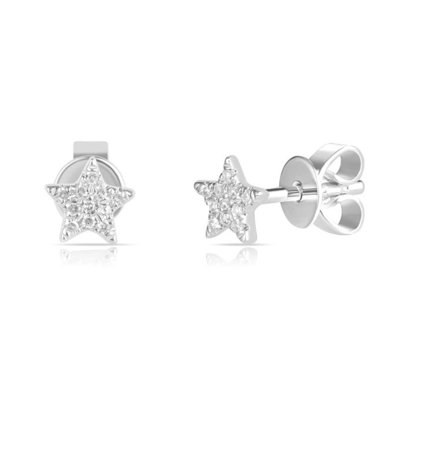 Petite Star Stud Earrings