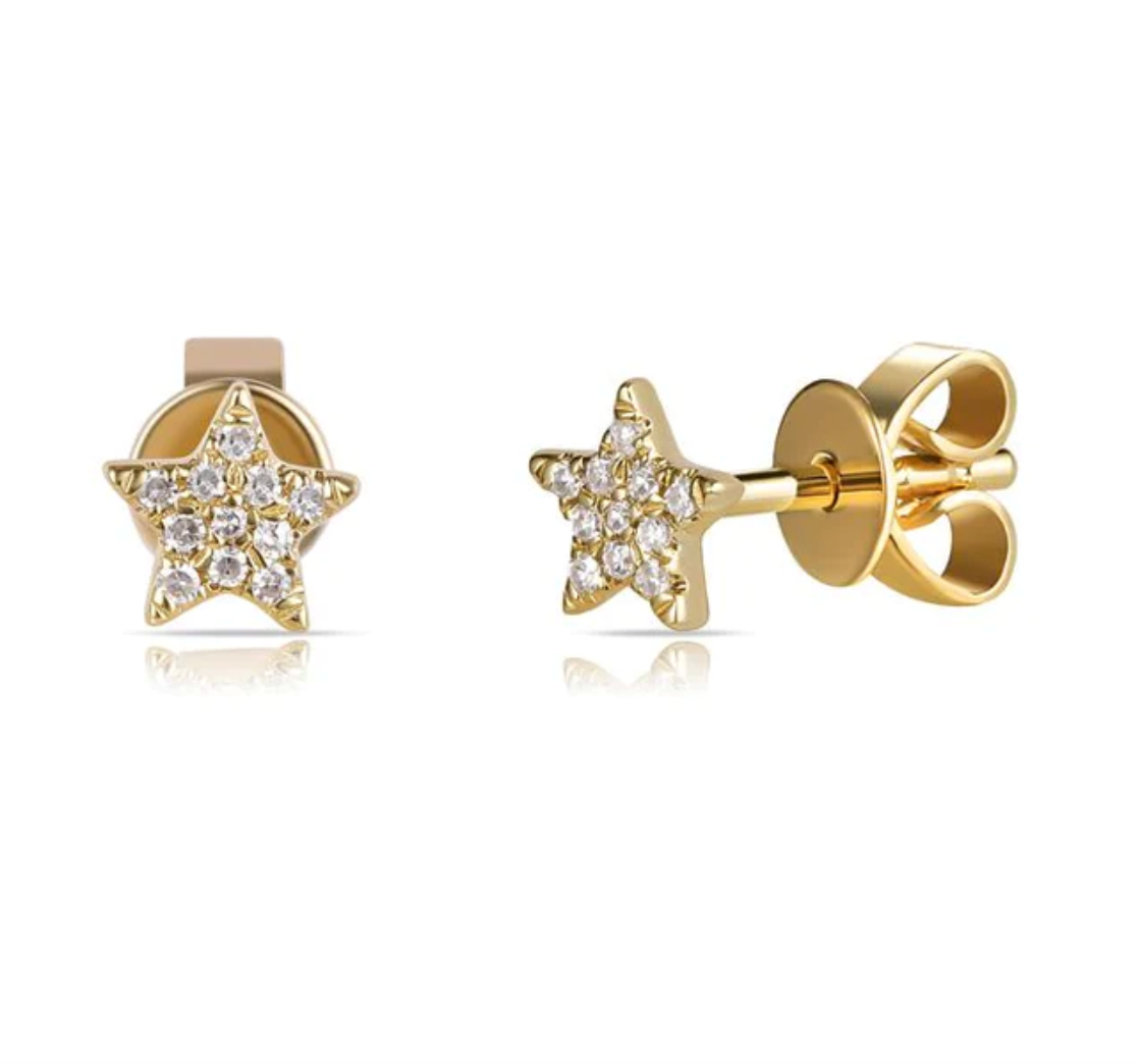 Petite Star Stud Earrings