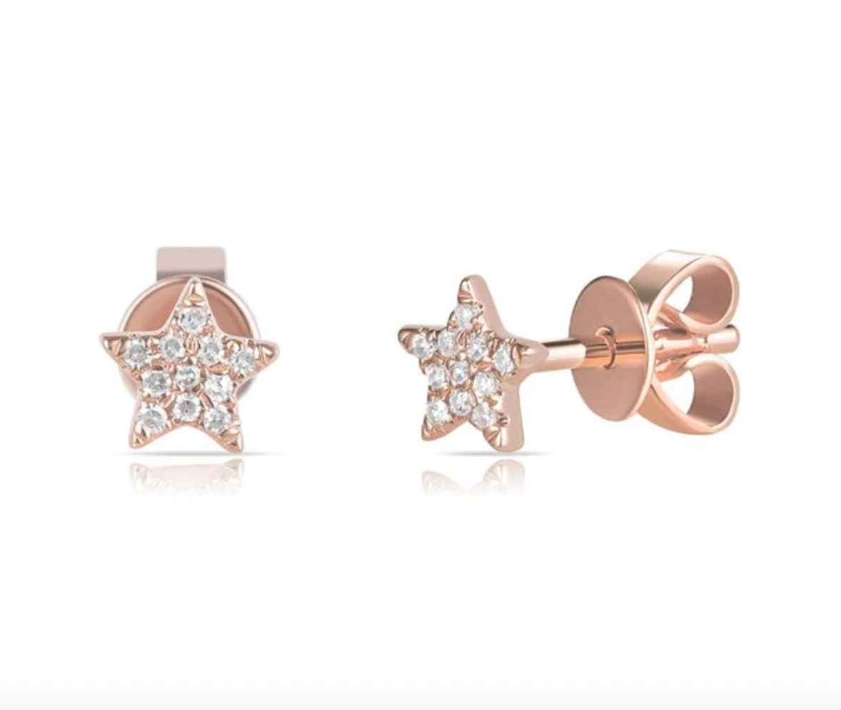 Petite Star Stud Earrings